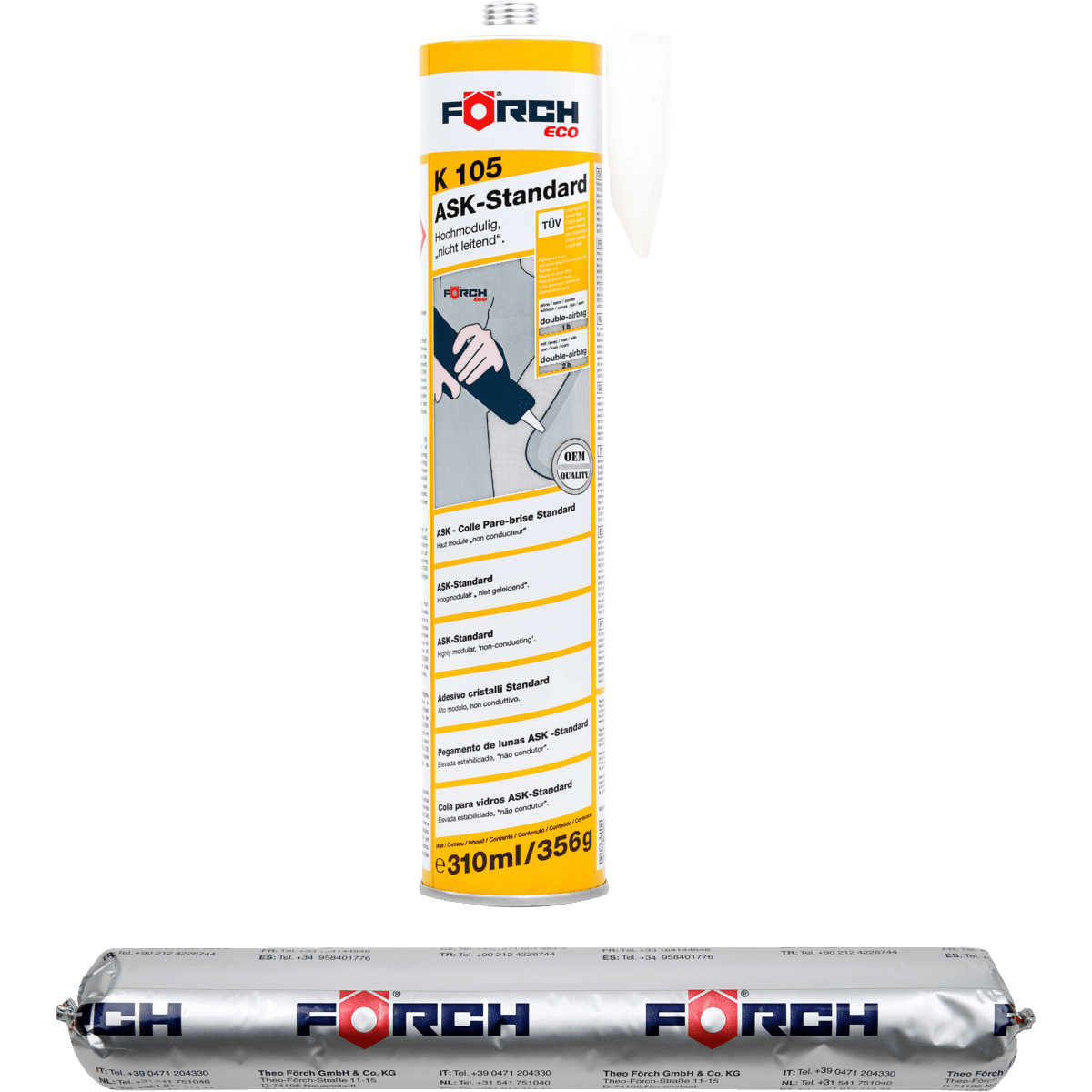 FORCH Windscreen Adhesive Sealant K105